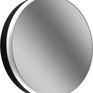 Populaire Armoire de toilette Schneider Lune D2W Noir mat Couleur de lumière réglable en continu 2000-6500 K